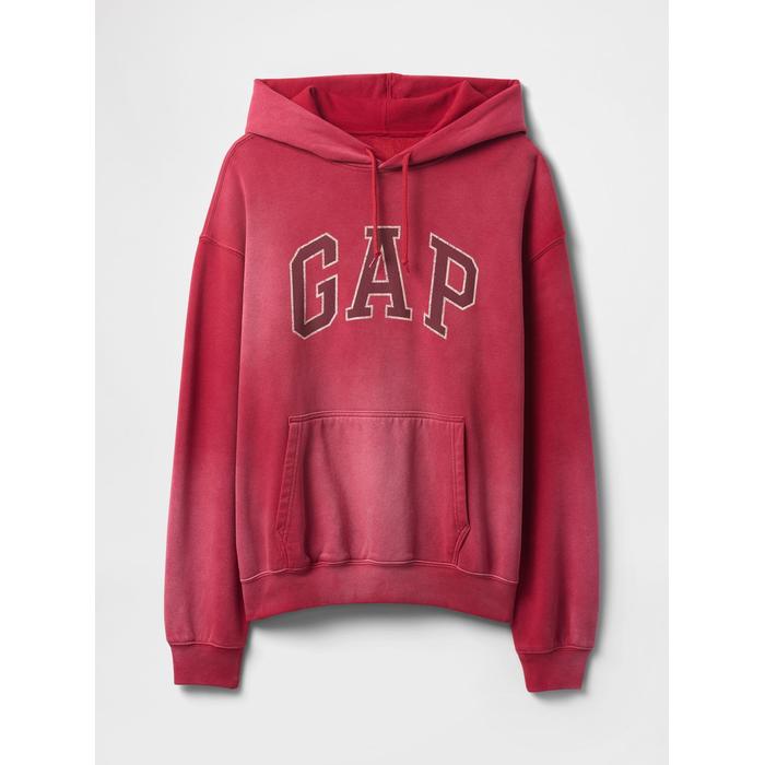 Vintage Soft Oversize Gap Logo Sweatshirt цвет: Красный