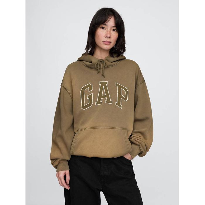 Vintage Soft Oversize Gap Logo Sweatshirt цвет: Зелёный