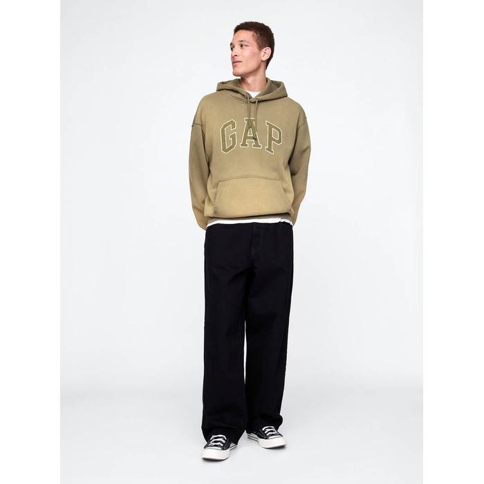 Vintage Soft Oversize Gap Logo Sweatshirt цвет: Зелёный