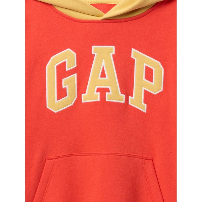 Винтажная толстовка с логотипом Soft Gap цвет: Оранжевый