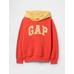 Винтажная толстовка с логотипом Soft Gap цвет: Оранжевый