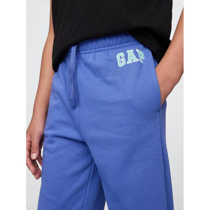 Relaxed Спортивные штаны джоггера из махровой ткани с логотипом Gap цвет: Голубой