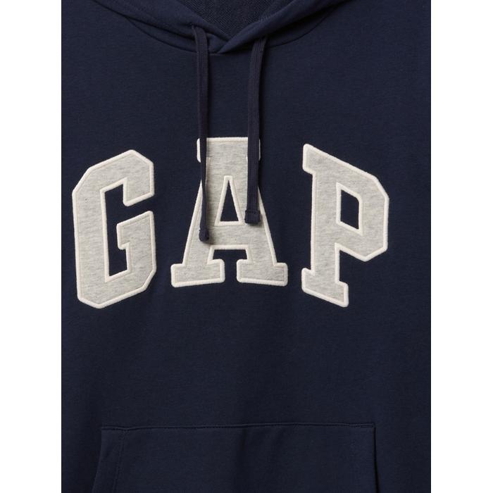 Gap logo Hoodie цвет: Синий