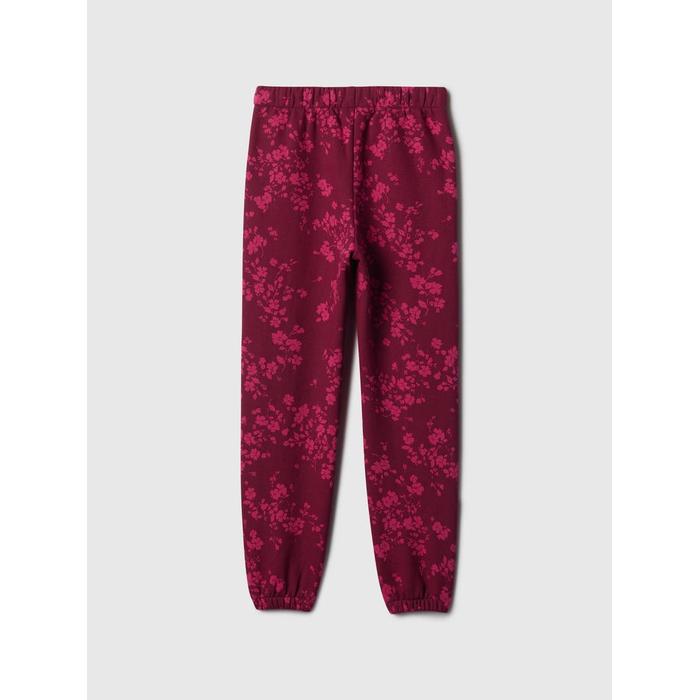 Gap Logo Jogger Slouchy Fleece Eşofman Altı цвет: Розовый