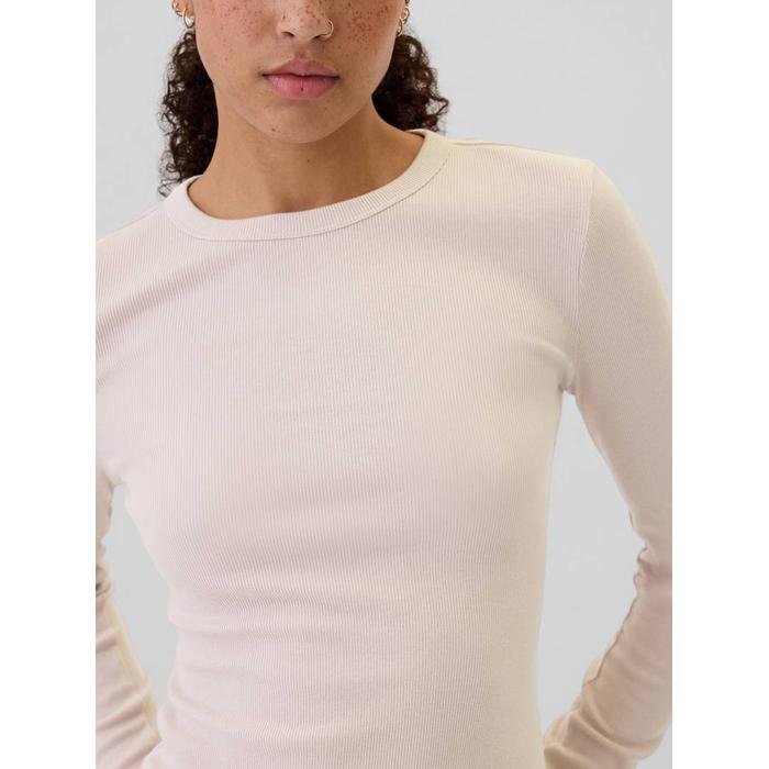 Essential Bisiklet Yaka T-Shirt цвет: Белый