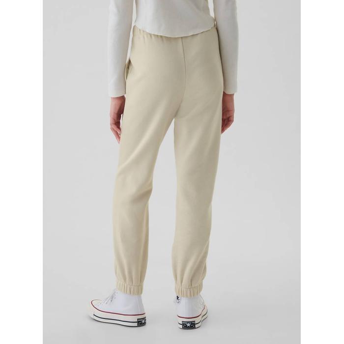 Gap Logo Jogger Slouchy Fleece Eşofman Altı цвет: Белый