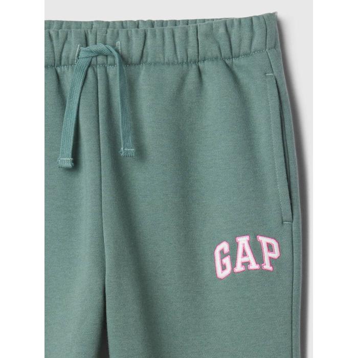 Джоггер с логотипом Gap, сутулый флисовый спортивный костюм цвет: Зелёный