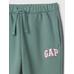 Джоггер с логотипом Gap, сутулый флисовый спортивный костюм цвет: Зелёный