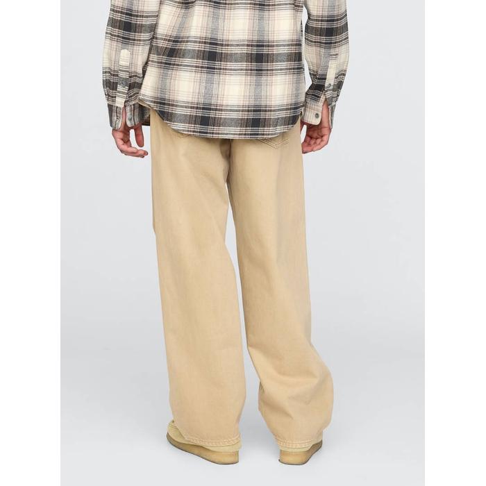 Extra Baggy Jean Pantolon цвет: Бежевый