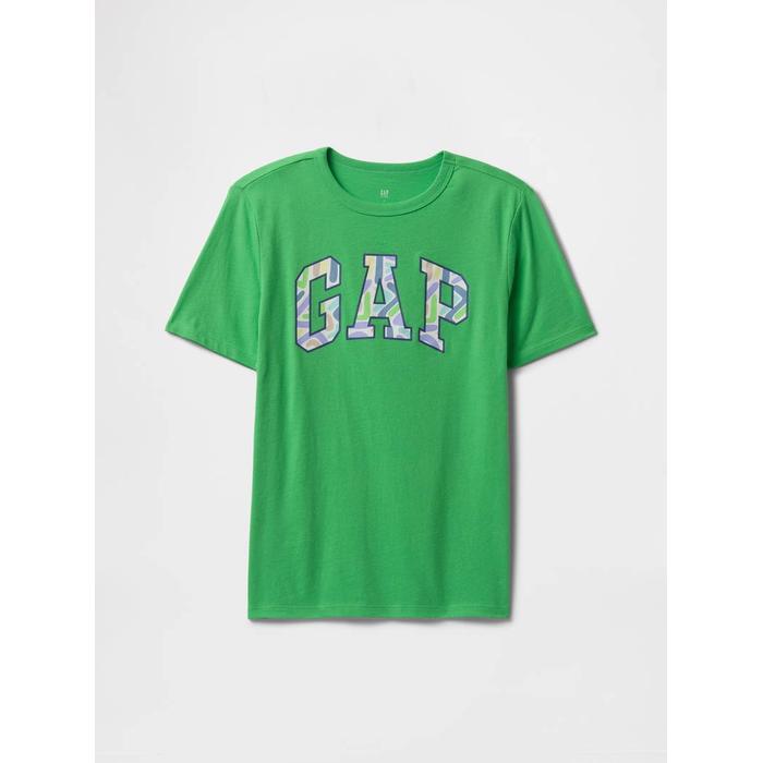 Футболка с логотипом Gap цвет: Зелёный