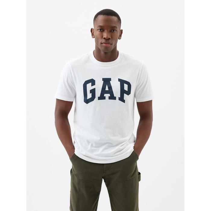 Повседневная футболка с логотипом Soft Gap цвет: Белый