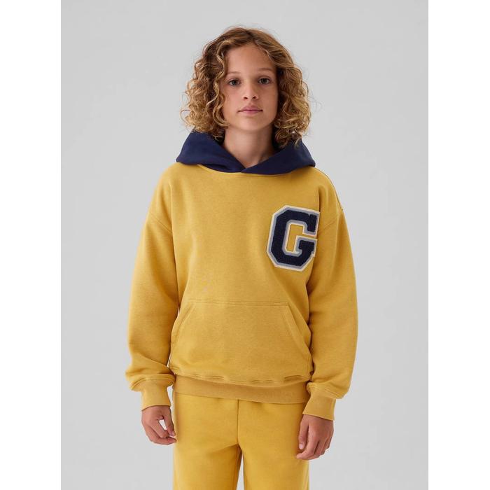 Gap Logo Varsity Sweatshirt цвет: Жёлтый
