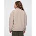 Gap Logo Yarım Fermuarlı Sherpa Sweatshirt цвет: Бежевый