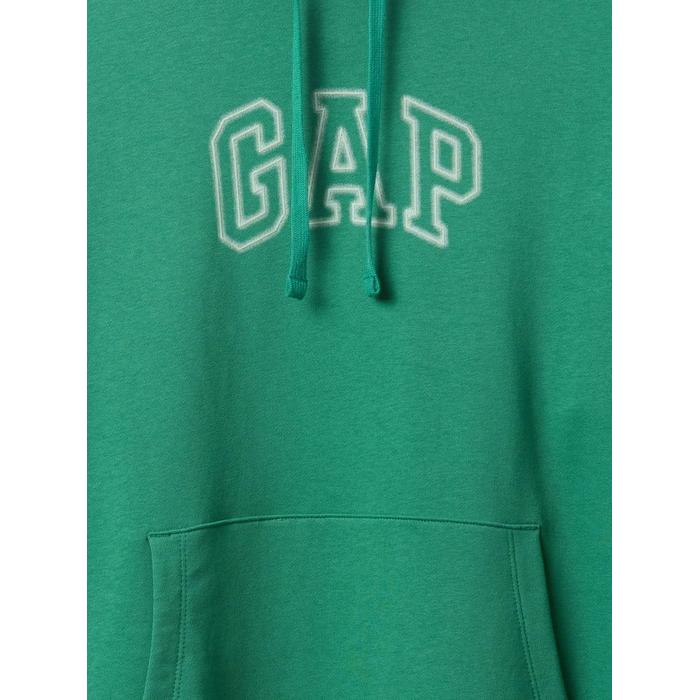 Gap Logo Fransız Havlu Kumaş Sweatshirt цвет: Зелёный