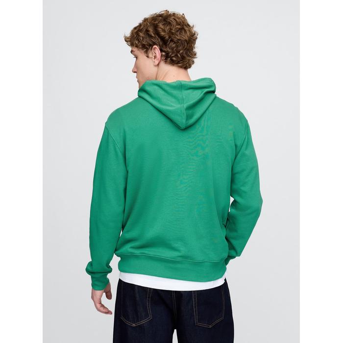 Gap Logo Fransız Havlu Kumaş Sweatshirt цвет: Зелёный