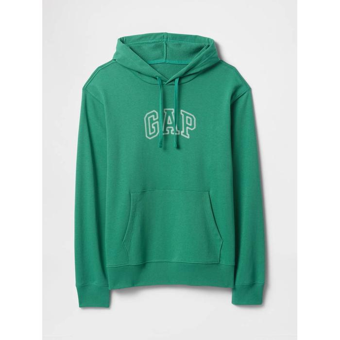 Gap Logo Fransız Havlu Kumaş Sweatshirt цвет: Зелёный