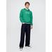 Gap Logo Fransız Havlu Kumaş Sweatshirt цвет: Зелёный