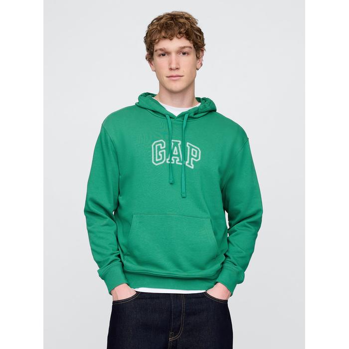 Gap Logo Fransız Havlu Kumaş Sweatshirt цвет: Зелёный