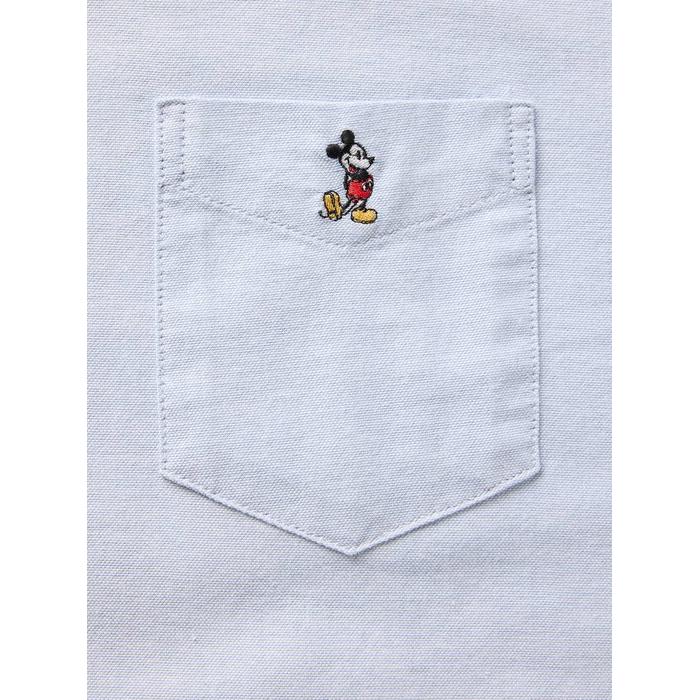 Gap × Disney Oversized Oxford Gömlek цвет: Голубой