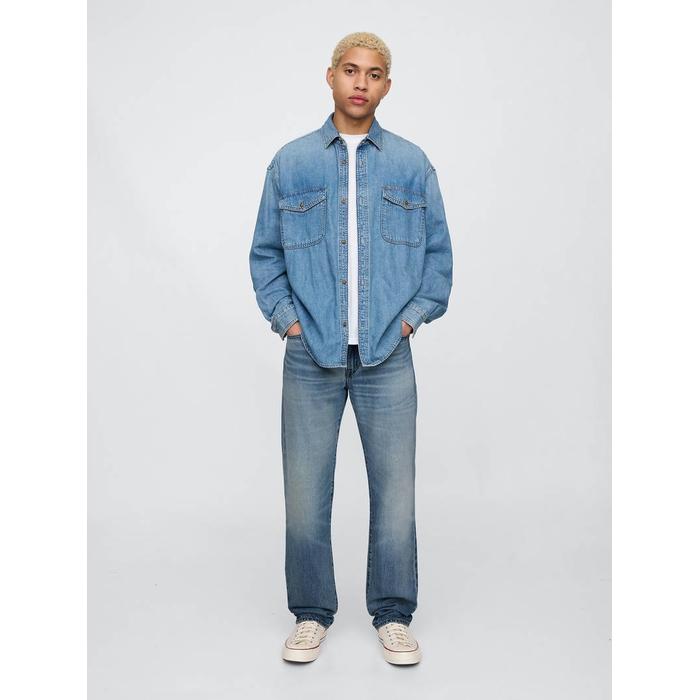 UltraSoft Straight Jean Pantolon цвет: Голубой