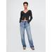 UltraSoft Straight Jean Pantolon цвет: Голубой