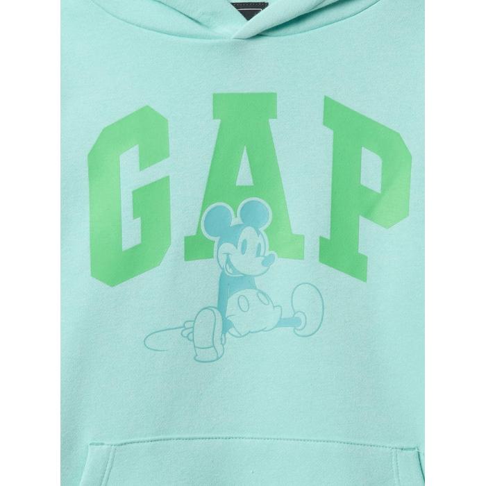 Толстовка с логотипом Gap с Микки Маусом цвет: Зелёный