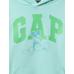 Толстовка с логотипом Gap с Микки Маусом цвет: Зелёный