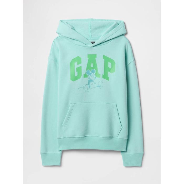 Толстовка с логотипом Gap с Микки Маусом цвет: Зелёный