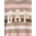 BabyGap CashSoft Çizgili Logo Kazak цвет: Коричневый
