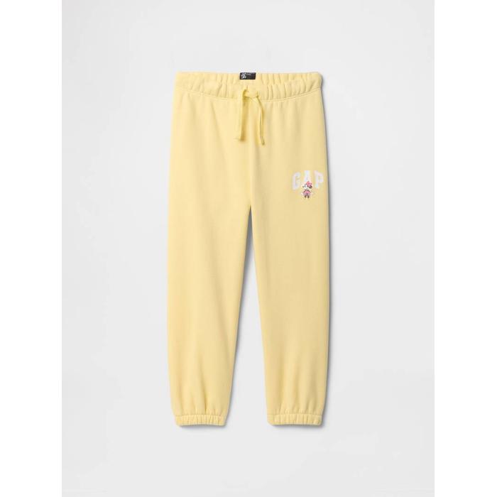 Disney Relaxed Спортивные штаны для джоггера с логотипом Gap цвет: Жёлтый