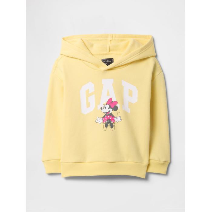 Disney Relaxed Толстовка с капюшоном с логотипом Gap цвет: Жёлтый