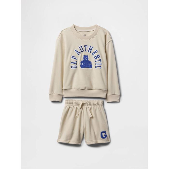 Gap Logo Vintage Soft Sweat Outfit Set цвет: Бежевый
