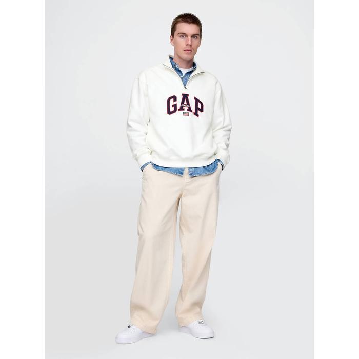 Gap Logo Heavyweight Pullover Sweatshirt