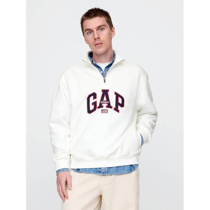 Gap Logo Heavyweight Pullover Sweatshirt