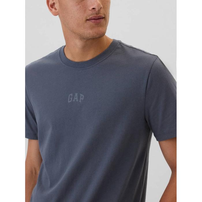 Повседневная футболка с логотипом Soft Gap цвет: Голубой