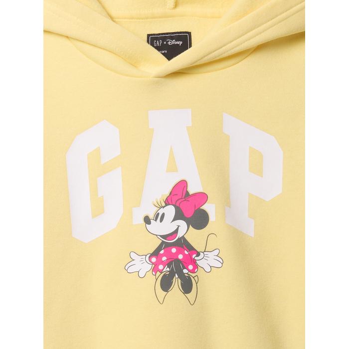 Disney Relaxed Толстовка с капюшоном с логотипом Gap цвет: Жёлтый