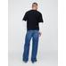 Relaxed Fit Straight Jean Pantolon цвет: Голубой