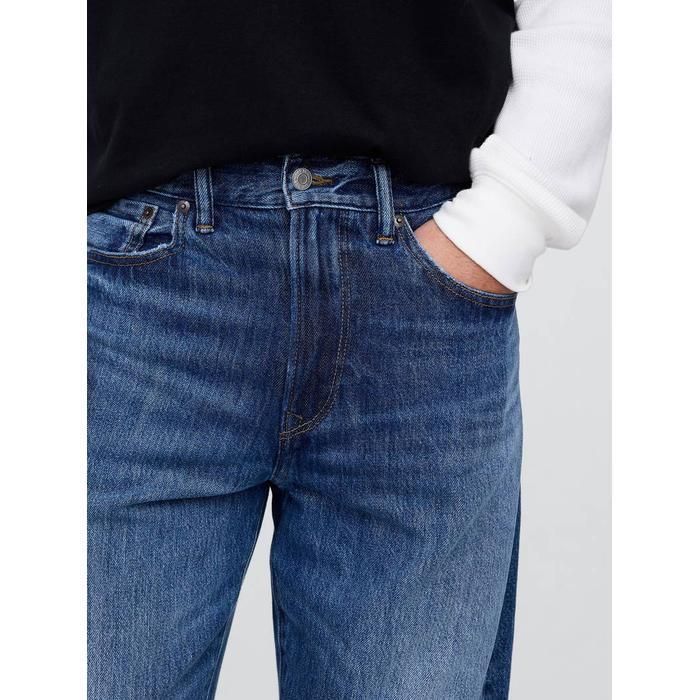 Relaxed Fit Straight Jean Pantolon цвет: Голубой