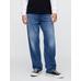 Relaxed Fit Straight Jean Pantolon цвет: Голубой