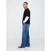 Relaxed Fit Straight Jean Pantolon цвет: Голубой