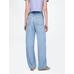 UltraSoft High Rise Barrel Jean Pantolon цвет: Голубой