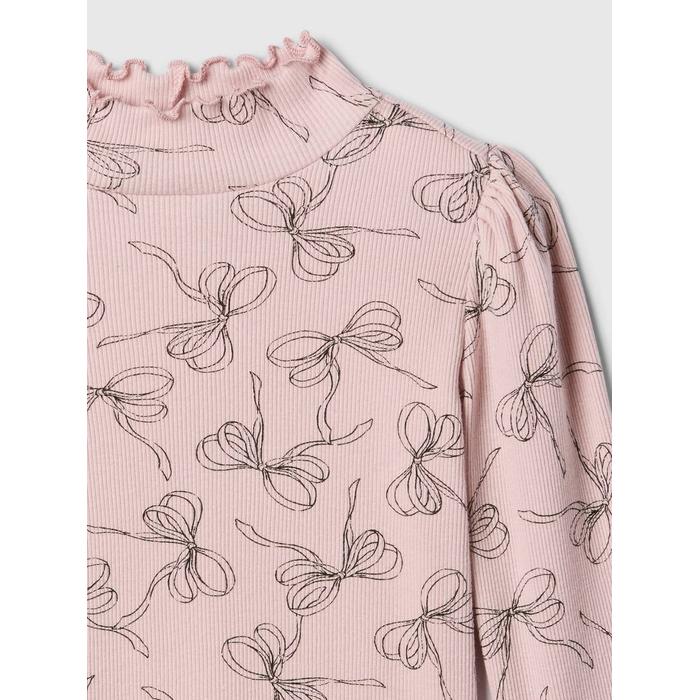 Fitilli Balıkçı Yaka T-Shirt цвет: Розовый