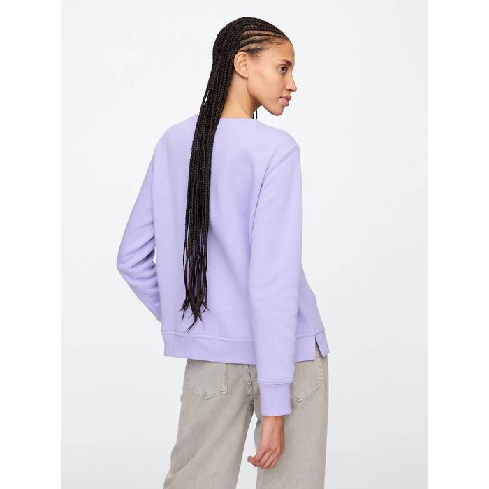Relaxed Флисовая толстовка с логотипом Gap цвет: Фиолетовый
