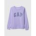 Relaxed Флисовая толстовка с логотипом Gap цвет: Фиолетовый