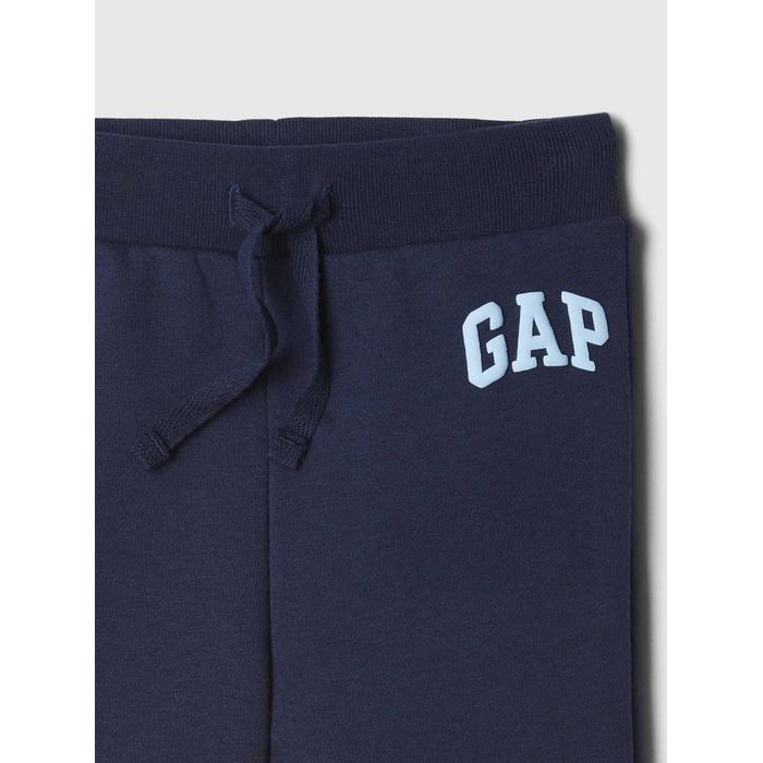 Gap Logo Straight Leg Pull-On Fleece Eşofman Altı цвет: Синий