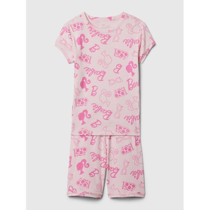 Organik Pamuk Barbie Desenli Pijama Takımı цвет: Розовый