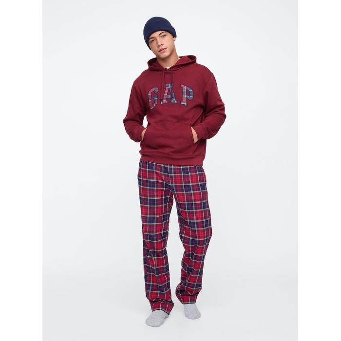 Gap Logo Fleece Sweatshirt цвет: Красный