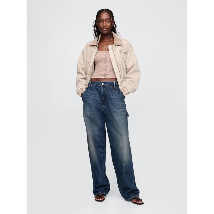 UltraSoft Baggy Carpenter Jean Pantolon цвет: Синий