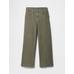 Wide Leg Crop Jean Pantolon цвет: Хаки