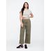 Wide Leg Crop Jean Pantolon цвет: Хаки